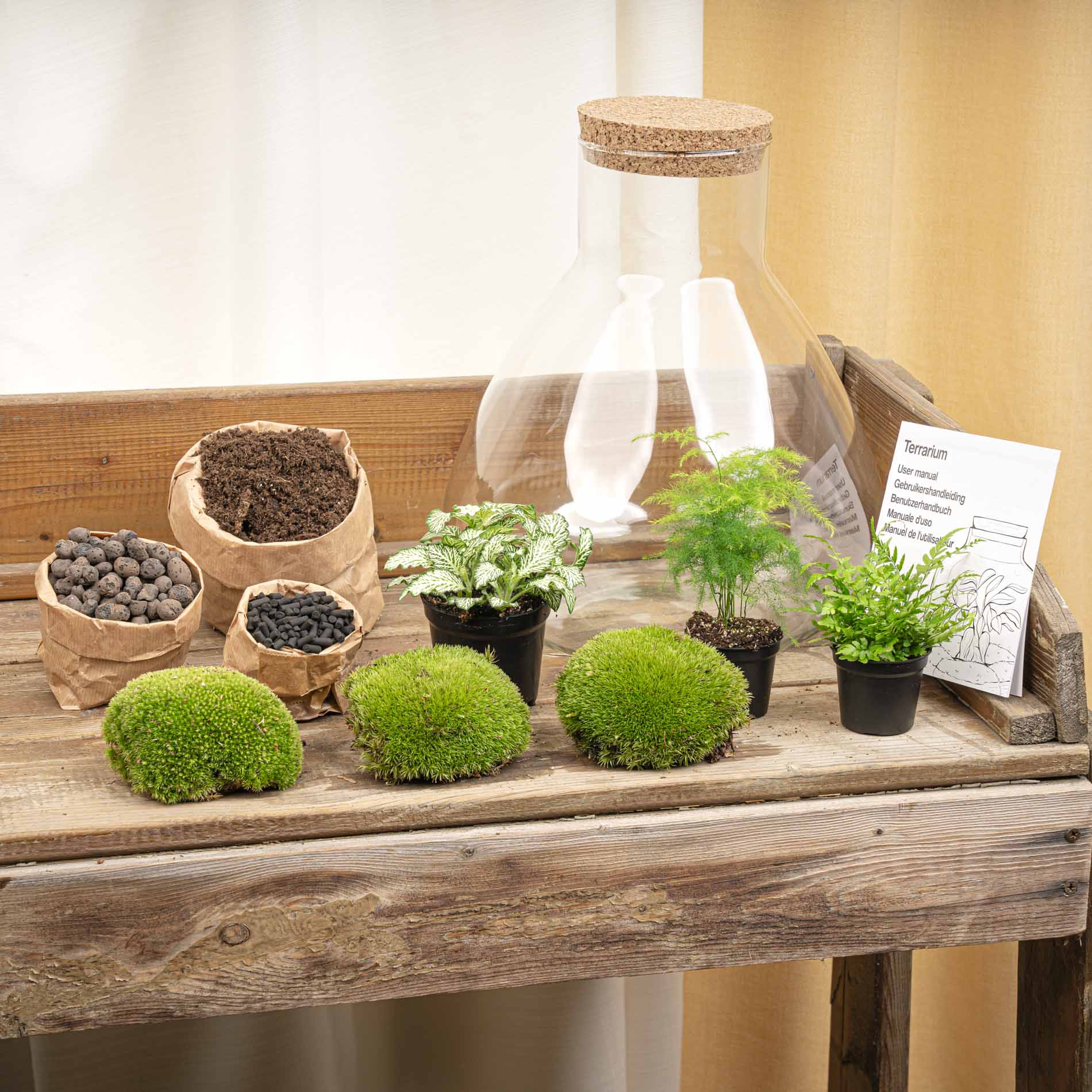 Terrarium Sam Xl - Ø 30 Cm ↑ 32 Cm - Relatiegeschenk